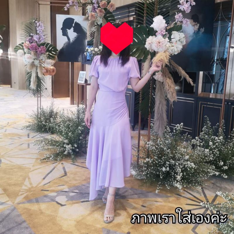 เดรส  Peace eveninggown มือ2