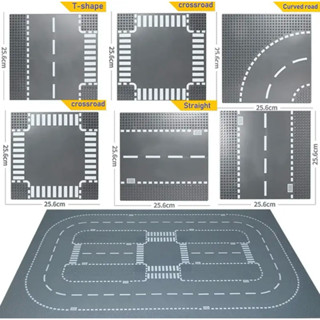[แผ่นหนาอย่างดี มี มอก] เพลทถนน แผ่นรองต่อ ทางตรง ทางโค้ง เล…