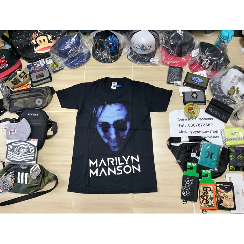 เสื้อวง Marilyn Manson ของแท้มือ1 size S