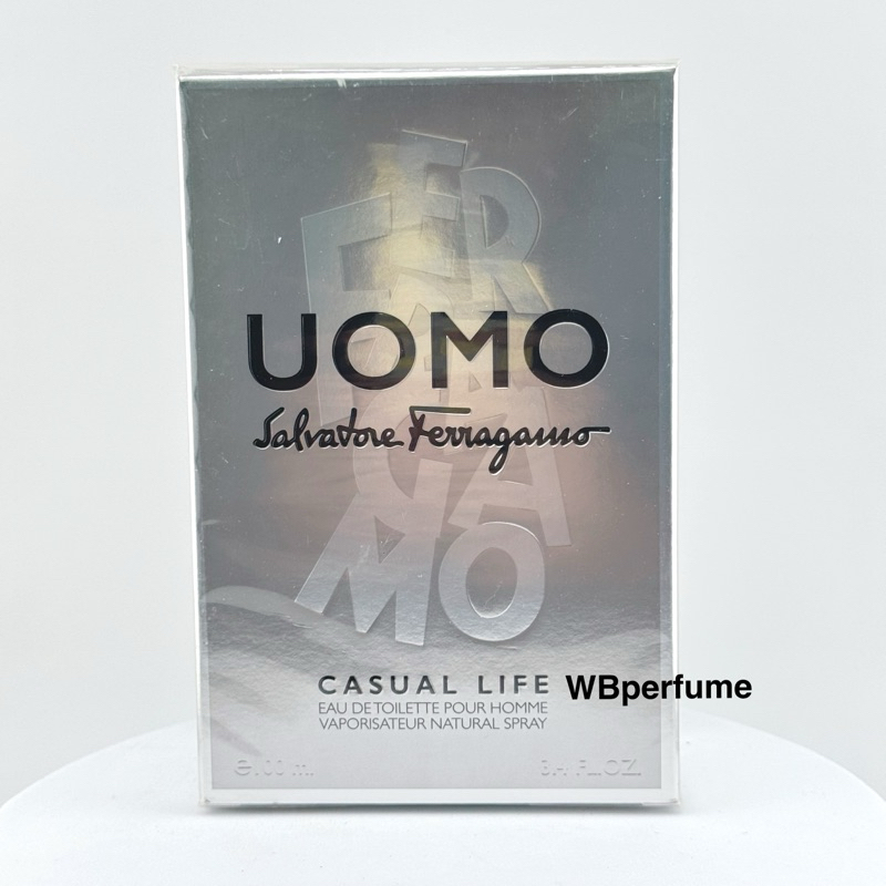 น้ำหอมแท้100% SALVATORE FERRAGAMO น้ำหอมผู้ชาย Uomo Casual Life EDT ขนาด 100 มล.