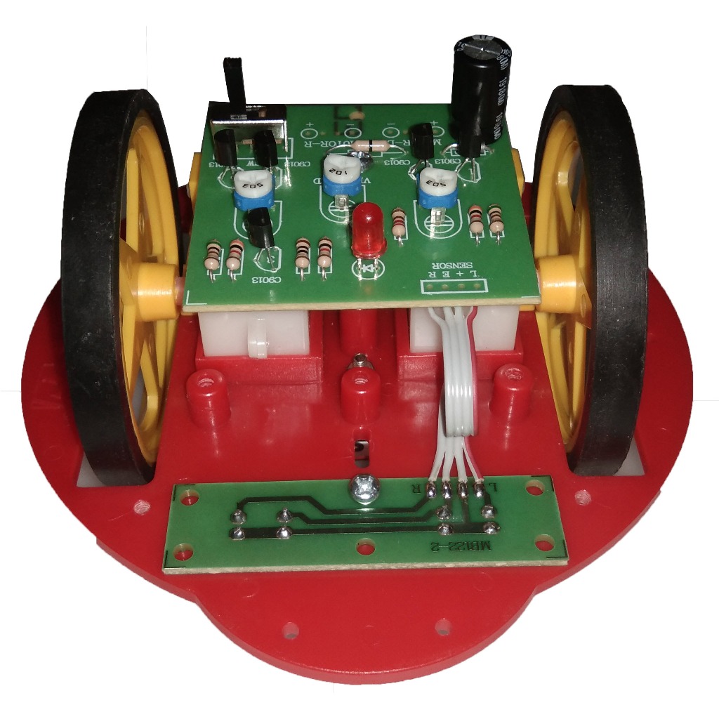 MICROBOT KIT MB122  วงจรหุ่นยนต์เดินตามเส้น