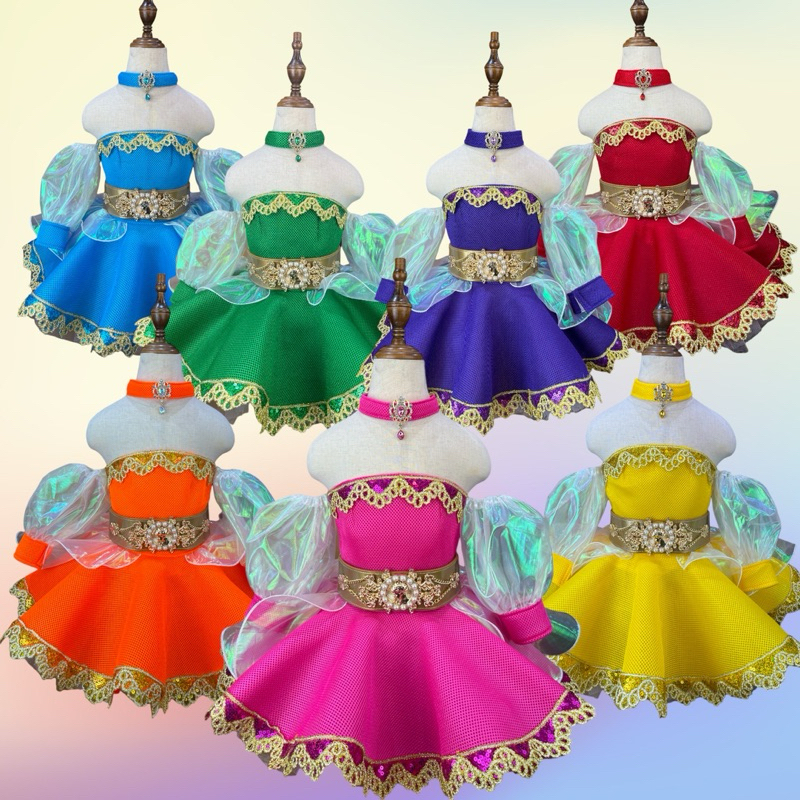 ชุดดรัมเมเยอร์ รุ่นบาร์บี้ น่ารักมากๆ พร้อมส่งค่า