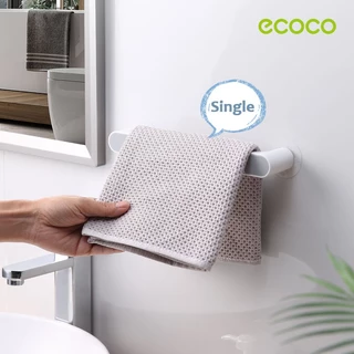 [พร้อมส่ง]Ecoco ราวแขวนผ้าเช็ดตัว ราวแขวนผ้า ไม่เจาะผนัง ติดแน่น ทนทาน รับน้ำหนักได้เยอะ