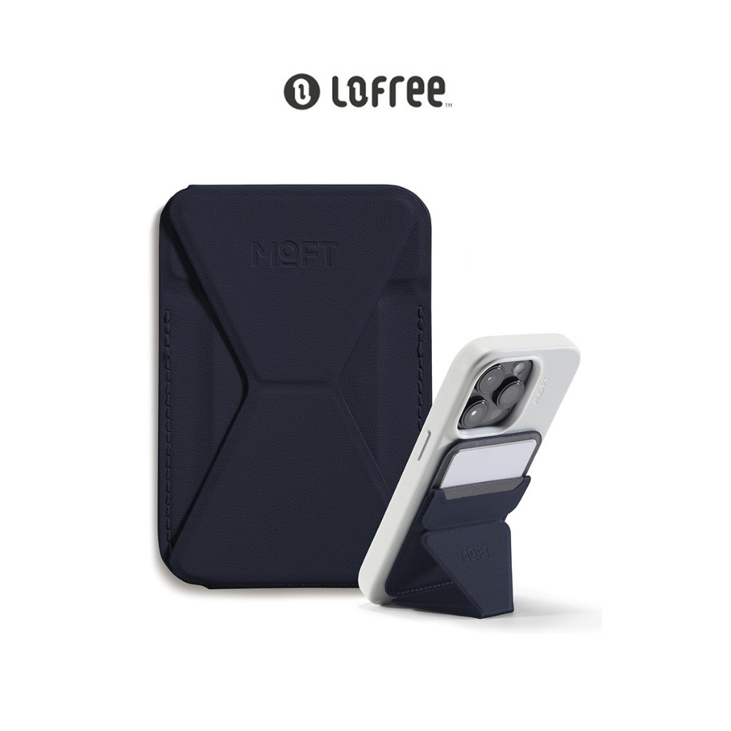MOFT Snap-on Phone Stand & Wallet ที่วางโทรศัพท์ ขาตั้งโทรศัพท์ ที่วางมือถือแบบพกพา แม่เหล็กMagSafe
