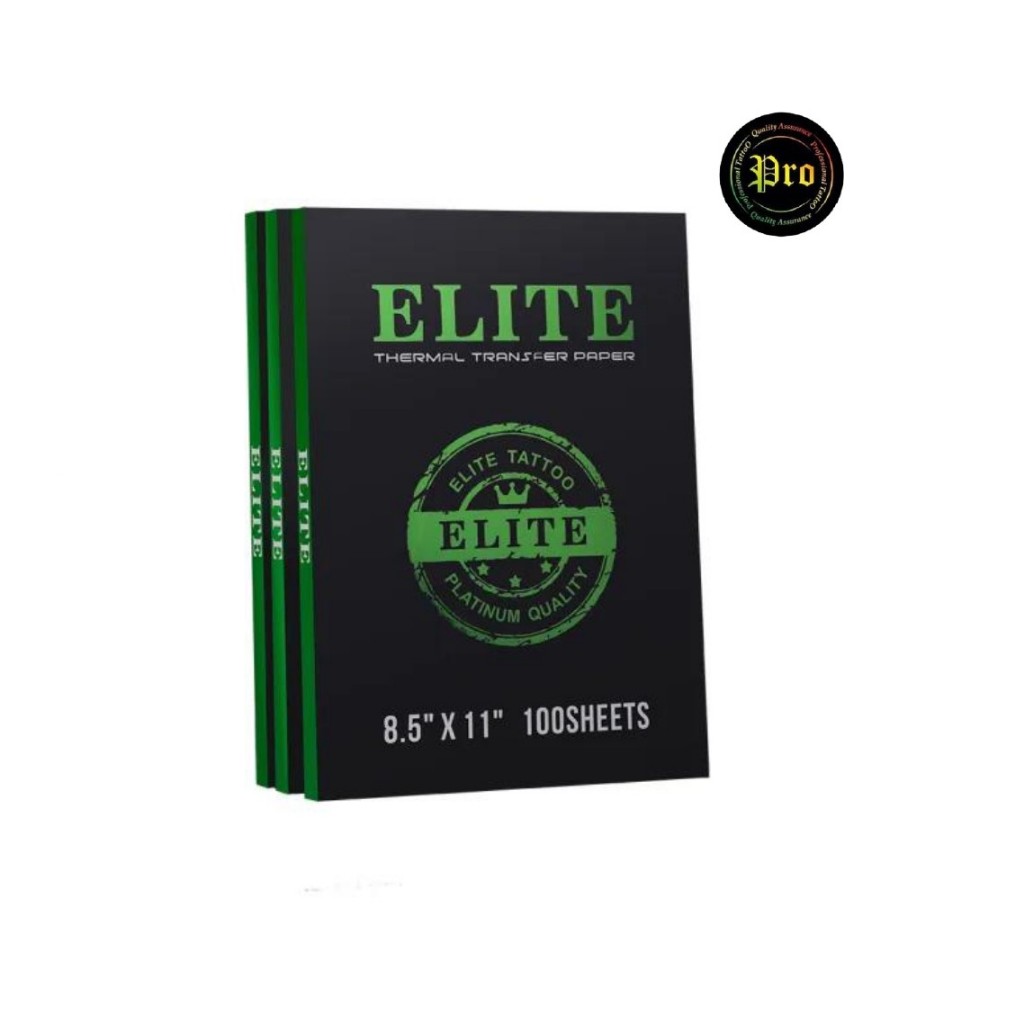 กระดาษลอกลายฟิล์ม ELITE THERMAL TRANSFER PAPER - BOX OF 100 SHEETS Size : 8.5นิ้วX11นิ้ว