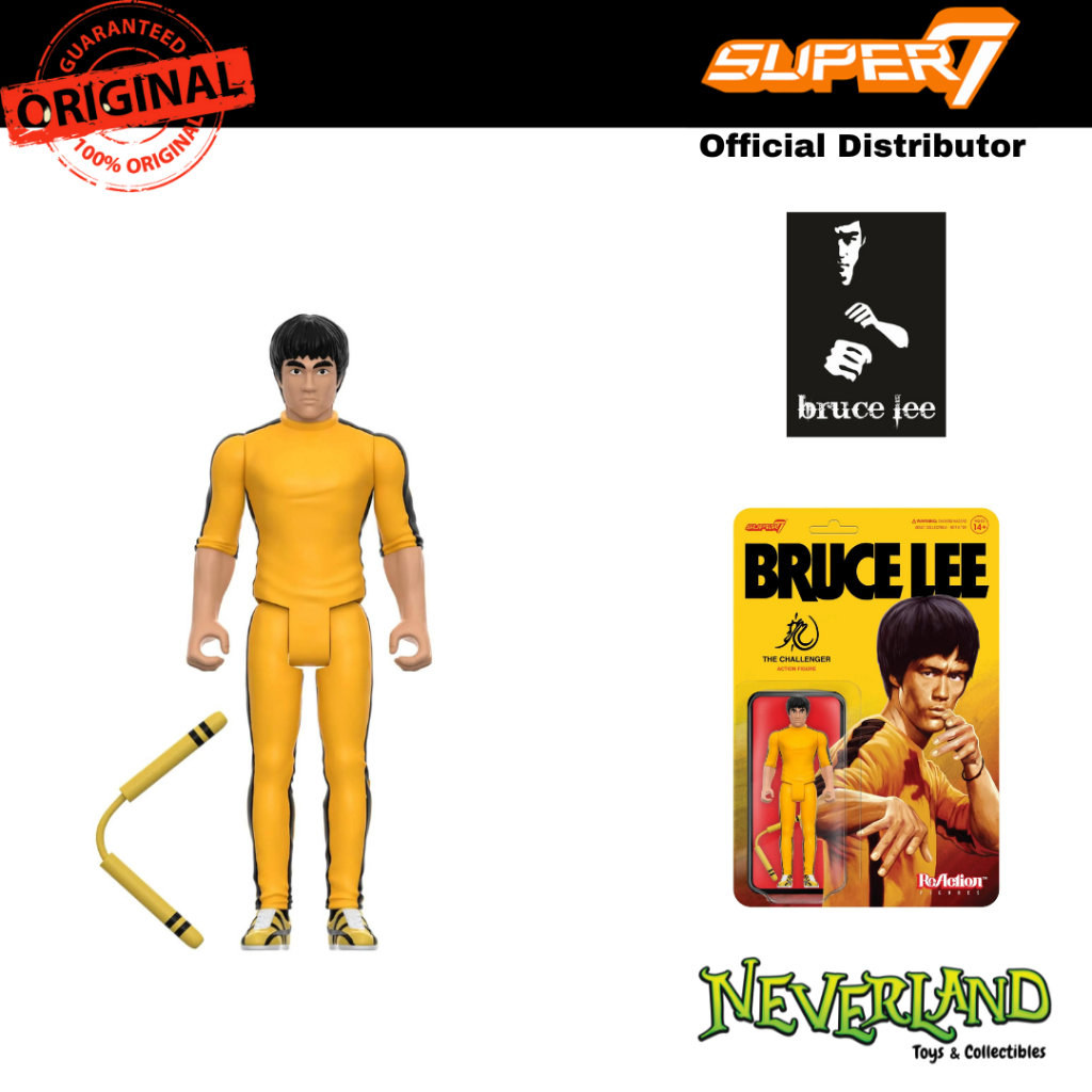 Super7 Bruce Lee The Challenger Wave 1 ReAction Figure