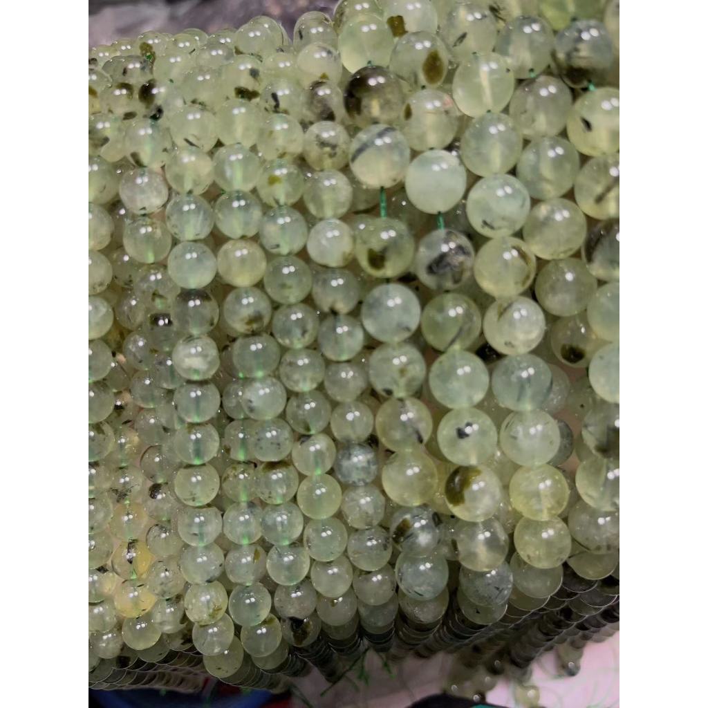 สายโซ่ยาวพรีไนต์ธรรมชาติที่ไม่ได้รับการปรับให้เหมาะสม