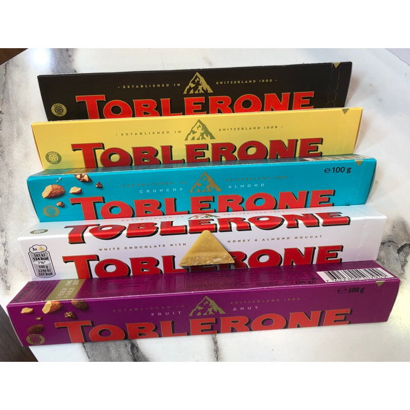 Tobleroneช็อคโกแลต 100g❌ของแท้❌made in Switzerland