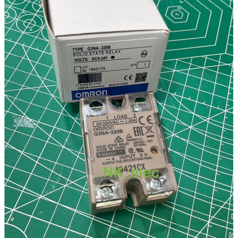 G3NA-220B DC5-24V  SOLID STATE RELAY พร้อมส่งในไทย🚗🇹🇭
