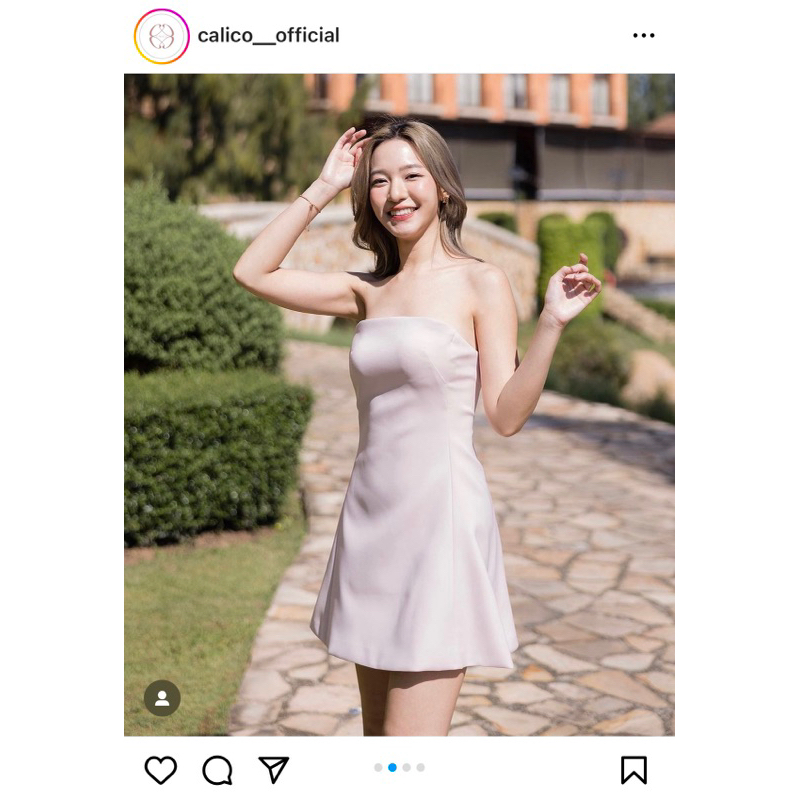 ส่งต่อ CALICO - ELLA DRESS สี Pink