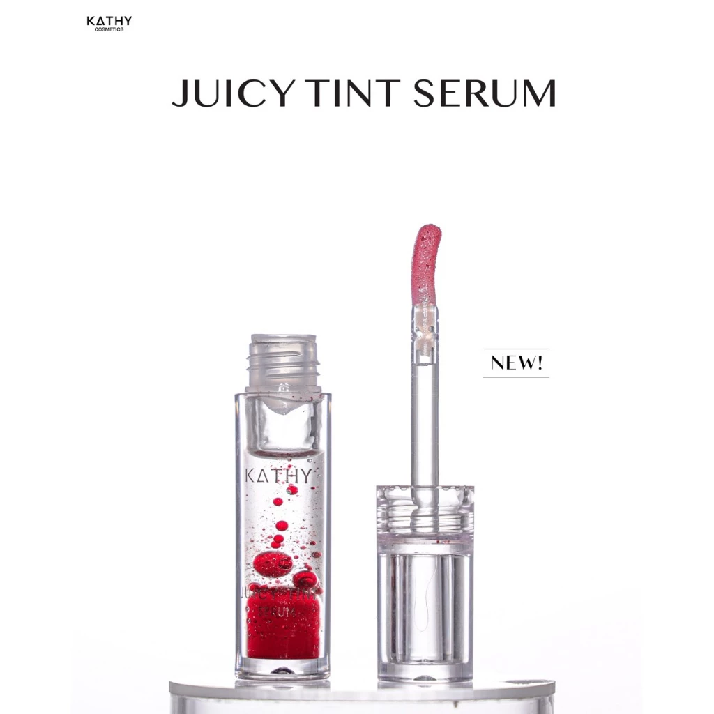 ลิปทินท์กลอส  KATHY AMREZ  JUICY TINT SERUM thumbnail 3