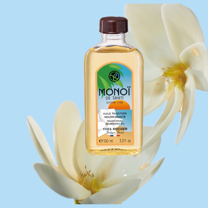 อีฟ โรเช Yves Rocher Monoi De Tahiti Traditional Nourishing Oil 100 มล.