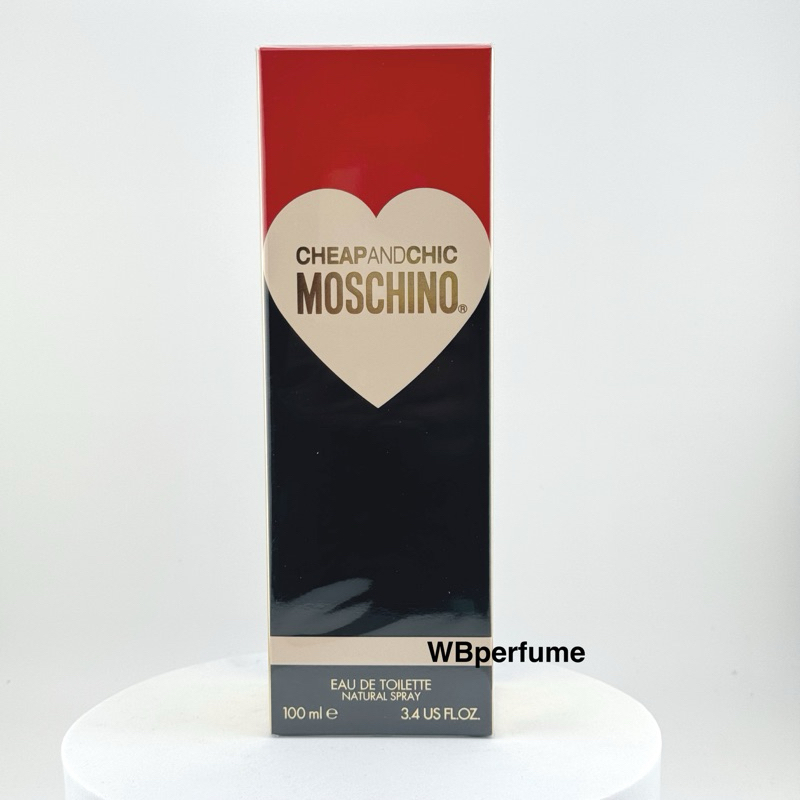 น้ำหอมแท้100% น้ำหอม Moschino Cheap And Chic EDT 100 ml. กล่องซีล