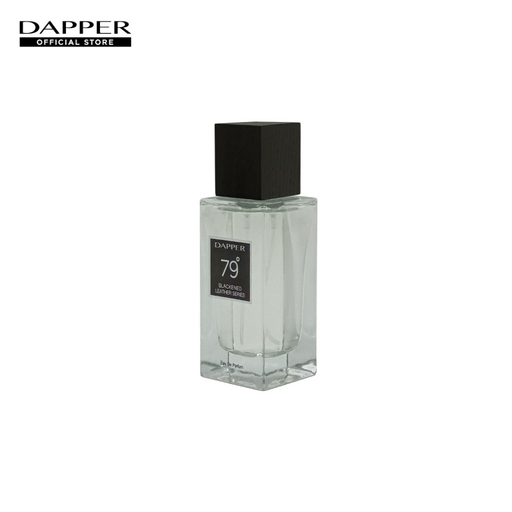 DAPPER น้ำหอมผู้ชาย DAPPER 79° Blackened Leather Series ขนาด 50ML (PFM/BK/1003R1)