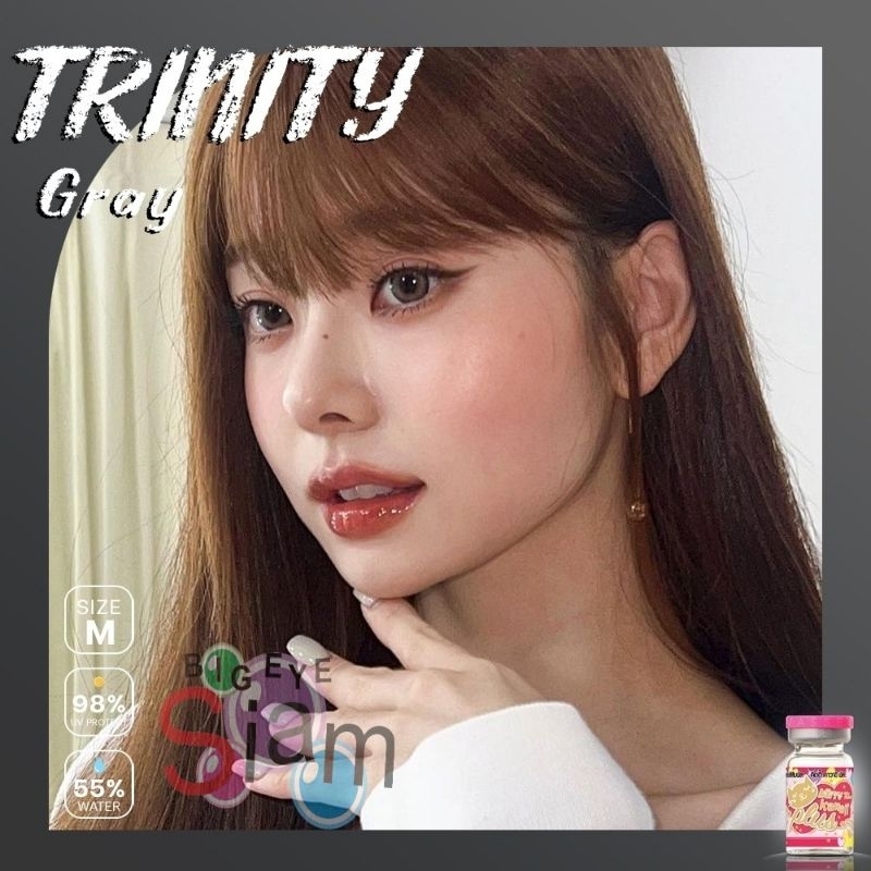 🍓Trinity Gray/Brown 🍓🐱By Kitty kawaii 🐱📌ค่าสายตาสอบถามได้ในแชทก่อนสั่งซื้อนะคะ📌