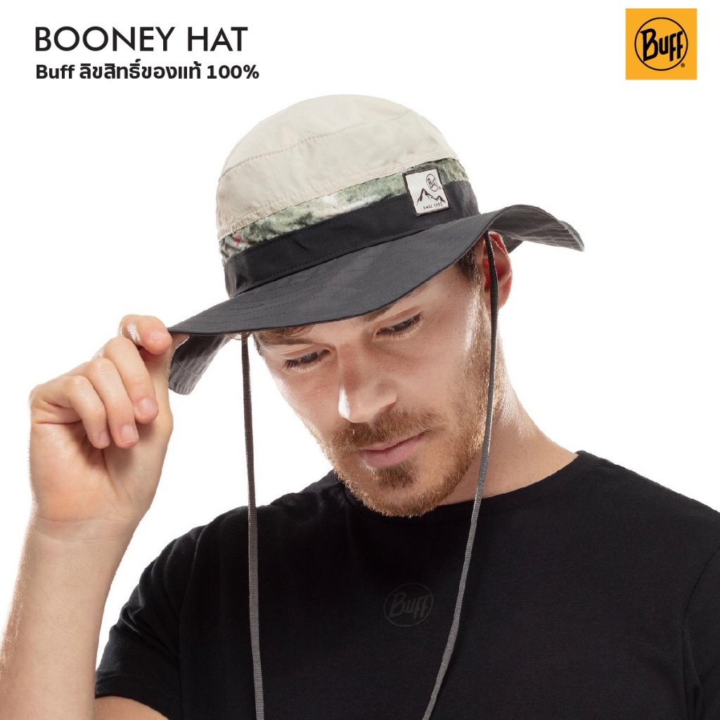 Buff Booney Hat หมวกบัฟทรงปีกกว้าง กันแดด ระบายอากาศดี ม้วนพับเก็บได้ในตัว ลิขสิทธิ์แท้จากสเปน