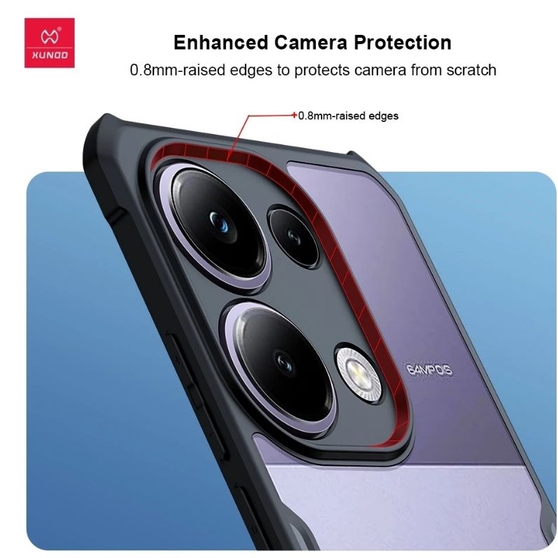 ✨พร้​อมส่งใน🇹🇭✨เคสกันกระแทก XUNDD For Poco X6 Pro 5G / Poco M6 Pro 4G / Poco X6 5G Poco M7 Pro 5G Poco M7 5G Poco M7 4G - รูปที่ 5