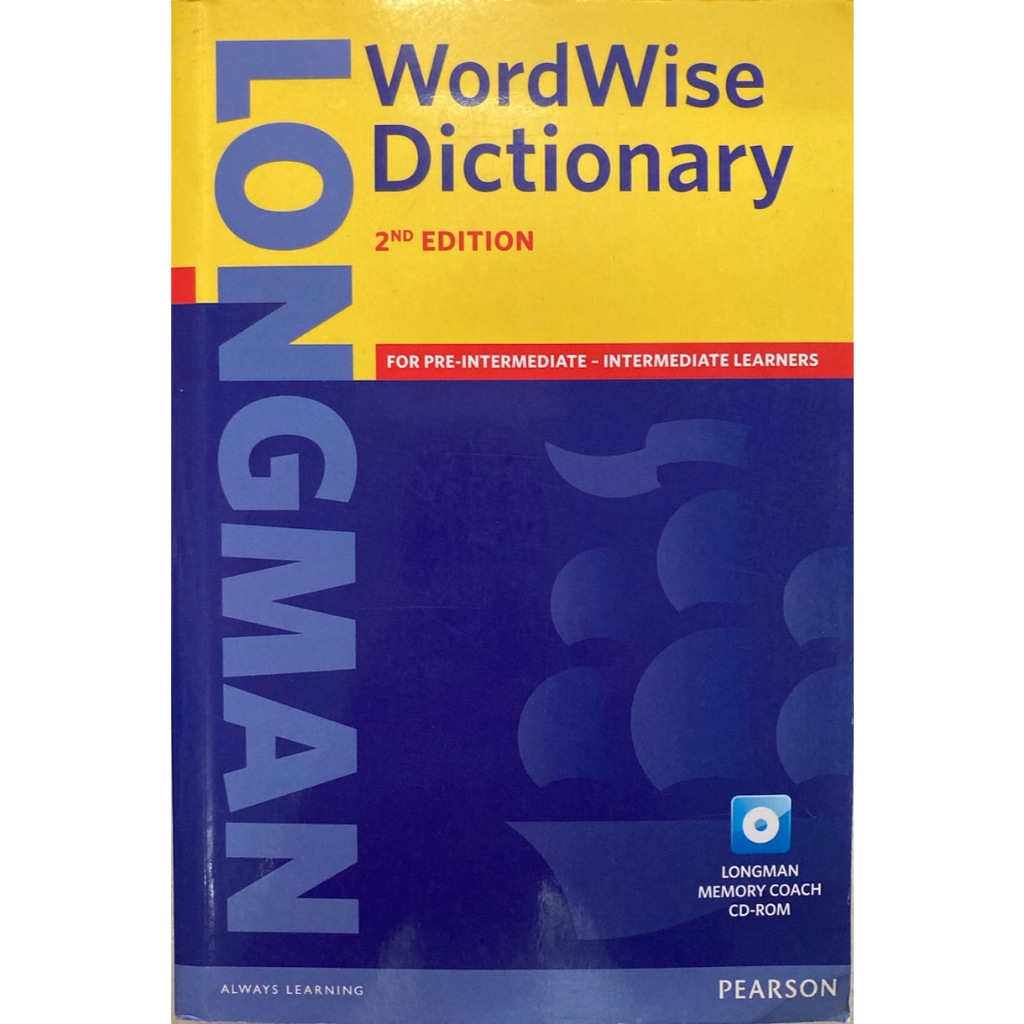หนังสือ LONGMAN WordWise Dictionary + CD