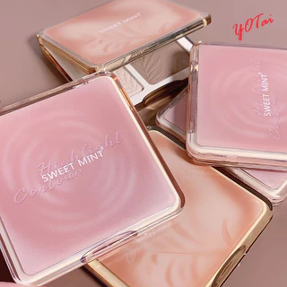 YOTAI ❤️Sweet Mint❤️ พาเลทคอนทัวร์ ไฮไลท์เฉดดิ้ง พาเลทไฮไลท์เฉดดิ้ง สร้างมิติ คอนทัวร์ กันน้ำ กันเหงื่อ ติดทนยาวนาน