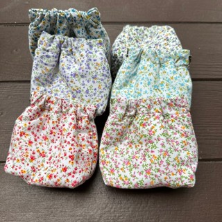 กระเป๋าสตางค์ลายดอกไม้ ปากกระเป๋าแบบจีบ สปริงเปิดปิด 👀💐