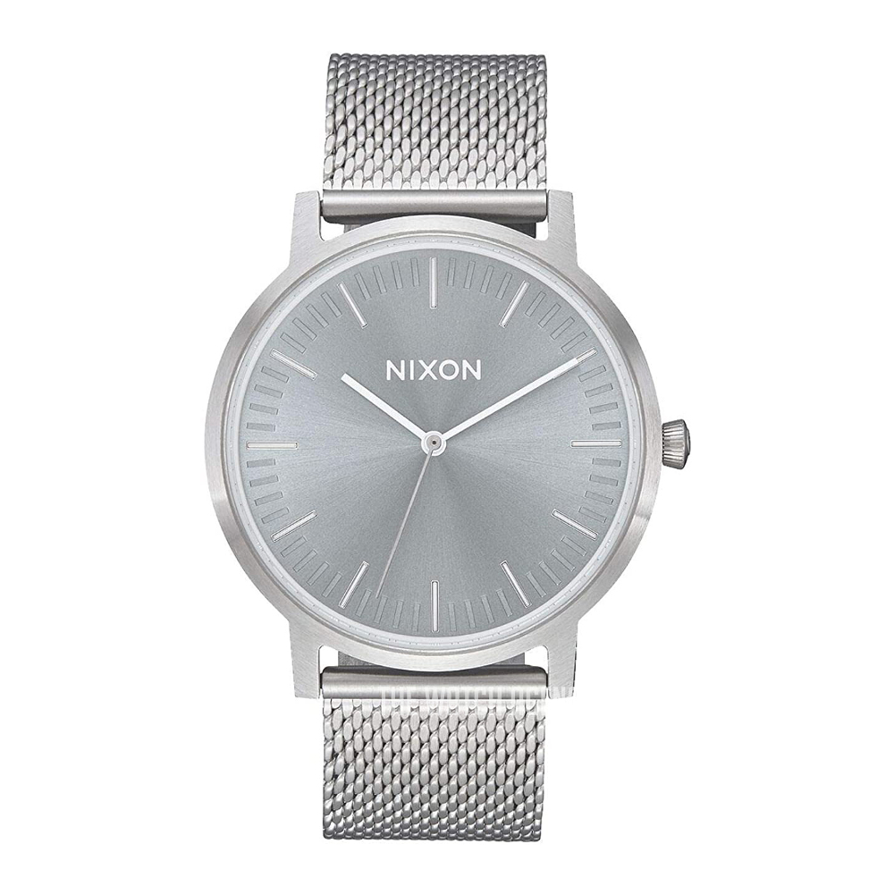 Nixon PORTER รุ่น NXA10573316-00 นาฬิกาข้อมือผู้ชาย สีเงิน หน้าปัด 40 มม.