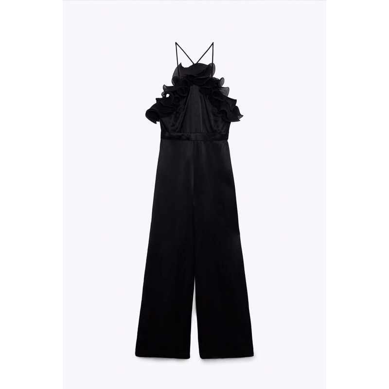 Zara แท้ ชุดจั้มสูท Zara Jump suit Size M
