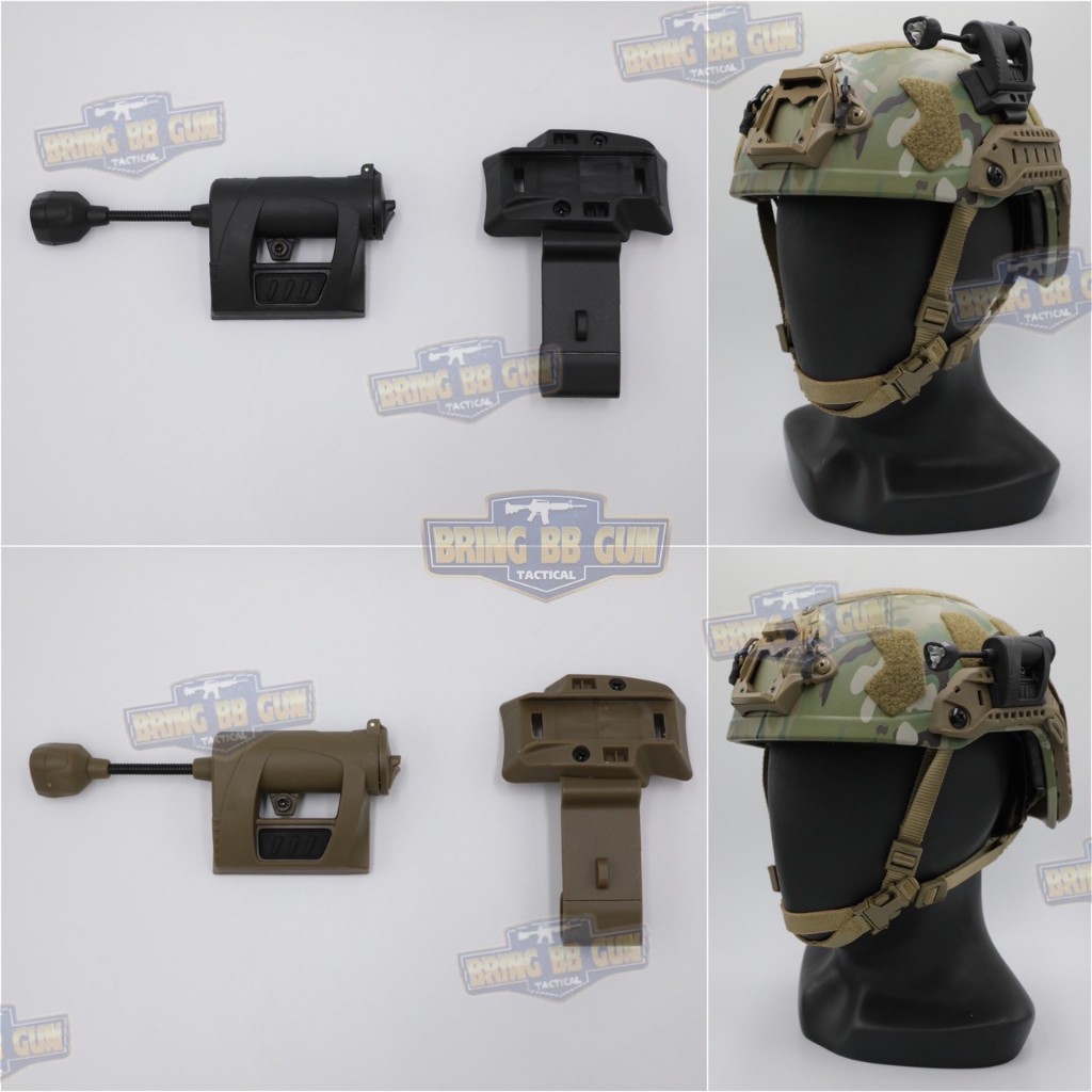 ไฟฉายติดหมวก MPLS Charge (Military Helmet Light System) (ไฟฉายติดหมวกทรงPrinceton Tec)
