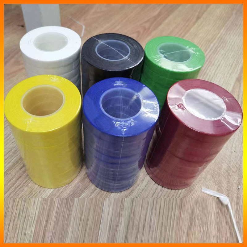 เทปพันตอไก่ชน ชนิดม้วนใหญ่ เทปพันเดือยไก่ชน เทปไก่ชน อุปกรณ์เลี้ยงไก่ชน สีแดง สีดำ สีเขียว สีฟ้า สีเหลือง สีขาว 10ม้วน