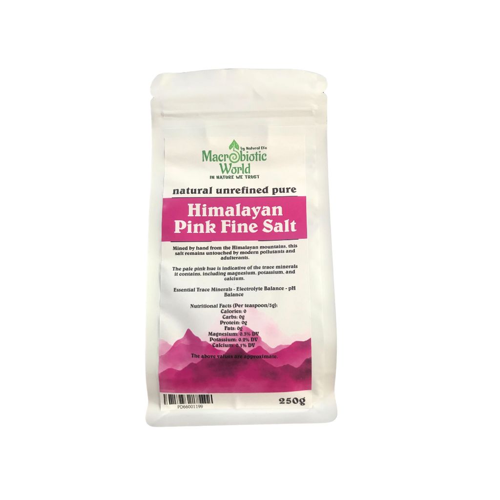 Natural Efe | Himalayan Pink Fine Salt | เกลือป่นหิมาลายัน 250g