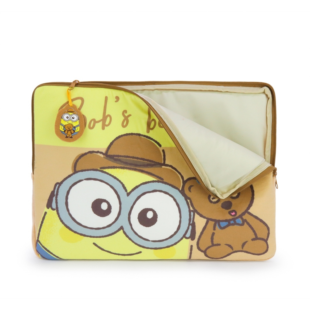 Illuminations ลิขสิทธิ์แท้ กระเป๋าโน๊ตบุ๊ค มินเนี่ยน Minion : Bob's Bear Tim มิสเตอร์แสบร้ายเกินพิกัด