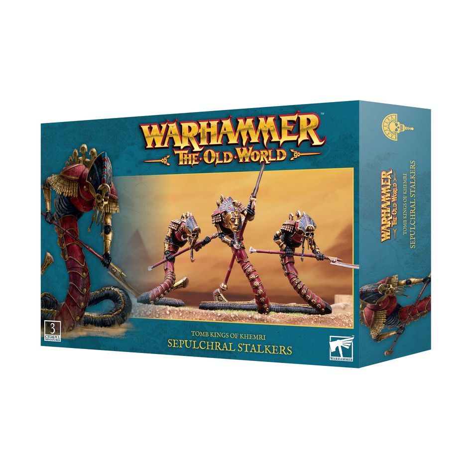 (GWพร้อมส่ง) TOMB KING OF KHEMRI : NECROPOLIS KNIGHTS/SEPULCHRAL STALKERS