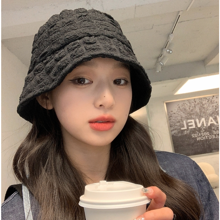 หมวกบัคเก็ต Yumi (B83) หมวกแฟชั่นเกาหลีสำหรับผู้หญิง ราคา ถูกที่สุด ดีลบีเคเค แกลเลอรีภาพที่ 2