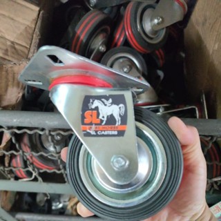 ล้อยางแป้น ลูกล้อ เป็น ตาย ขนาด 3, 4, 5 นิ้ว