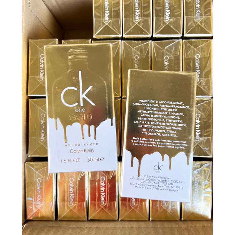 Calvin Klein CK One Gold Eau DeToilette 50ml.