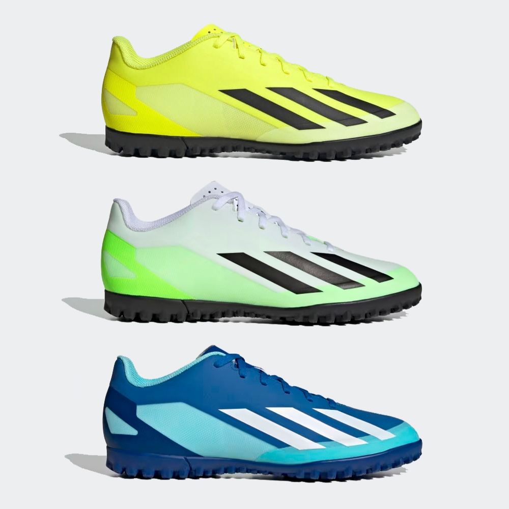 Adidas รองเท้าฟุตบอล / ร้อยปุ่ม X Crazyfast.4 TF , X Crazyfast Club TF (3สี)