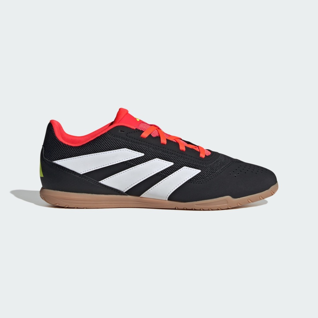 Adidas รองเท้าฟุตบอล / ฟุตซอล Predator 24 Club Sala IN | Core Black/Cloud White/Solar Red ( IG5448 )
