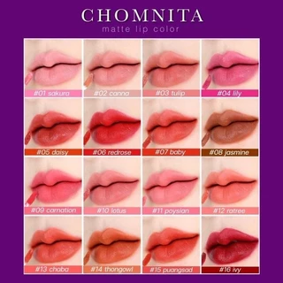 🔥 พร้อมส่ง ลิปแมทชมนิต้า ตัวปัง สีสวยติดทนนาน ไม่ติดแมส พร้อมส่ง(ล๊อตใหม่ ลูกค้ายึดสีตามภาพที่ลงค่ะ)