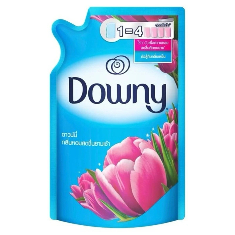 น้ำยาปรับผ้านุ่มดาวนี่ Downy 490ml สีฟ้า