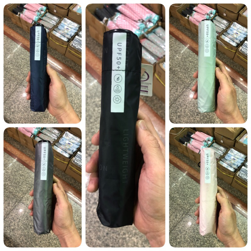 ร่มญี่ปุ่น🇯🇵GBU น้ำหนักเบาลายใหม่ 2024 พกพาสะดวก อย่างดีกันแดด UV 100%