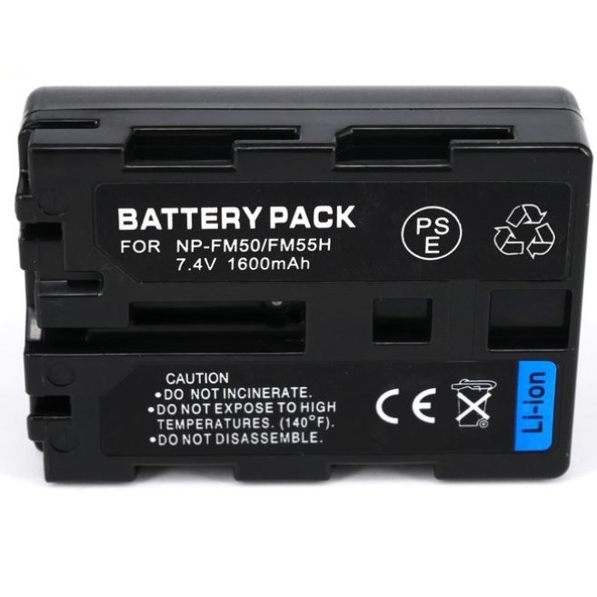 แบตกล้อง SONY NP-FM50  For Sony NP-FM51 NP-FM30 NP-FM55H DCR-PC101 A100 Series DSLR-A100