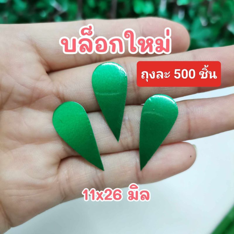 ใบเปล่ามังคุด เหรียญ​โปรย​ทาน 500 ชิ้น