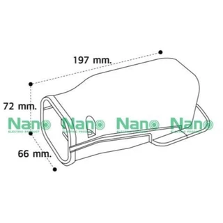 Nano รางแอร์ ท่อแอร์ อุปกรณ์รางแอร์ ฝาครอบราง ข้องอโค้ง ข้องอมุม ข้อต่อตรง ข้อต่อข้ามคาน ฝาครอบเพดาน รางพลาสติก