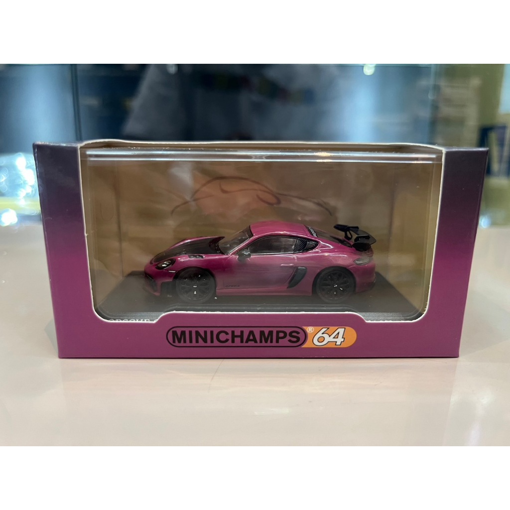 MINICHAMPS 1/64 Porsche Cayman GT4 RS-2022 Red