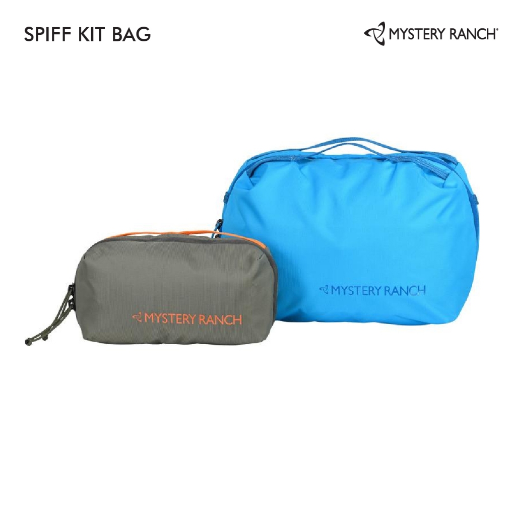 Mystery Ranch Spiff Kit Pack กระเป๋าเสริมสำหรับนักเดินทาง เปิดกว้าง 180 ํ ช่องซิปสองช่อง จัดระเบียบของใช้ให้เป็นสัดส่วน