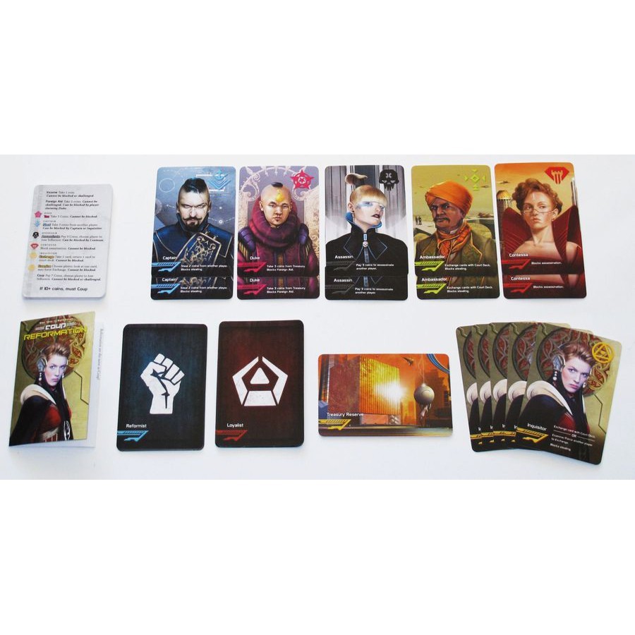 [ของแท้] Coup / Coup Reformation Board Game - รูปที่ 3