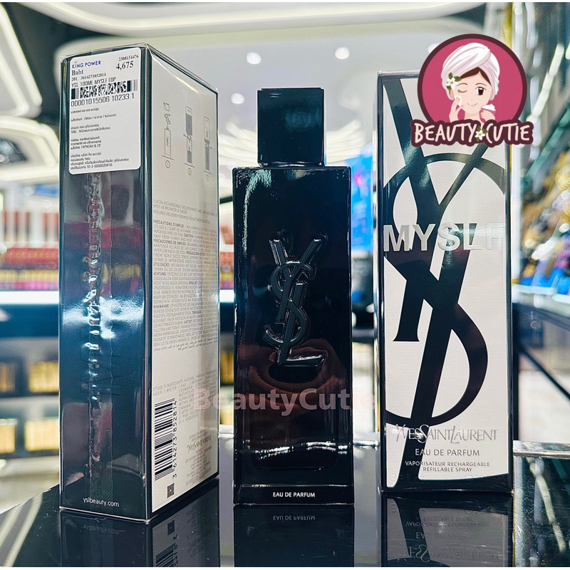 ใหม่ Ysl MYSLF Eau De Parfum 60 ml. / 100 ml. ผลิตปี 2024 ป้ายคิง แท้ จาก King Power