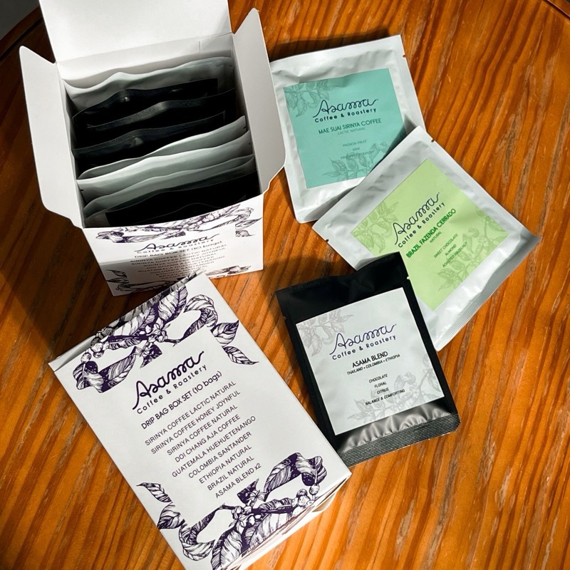 กาแฟดริปแบบซอง 10 Coffee Drip Bags Box Set