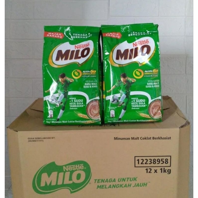 MILO ACTIVE-GO ไมโล แอคทีฟ-โก ชนิดผง เครื่องดื่มช็อกโกแลตมอลต์ 900 กรัม