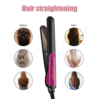 เครื่องหนีบผม ที่หนีบผม ม้วนผม หนีบเงา หนีบผมตรง แผ่นเซรามิกเคลือบถนอมเส้นผม ผมเป็นทรงได้ง่ายๆ XL001