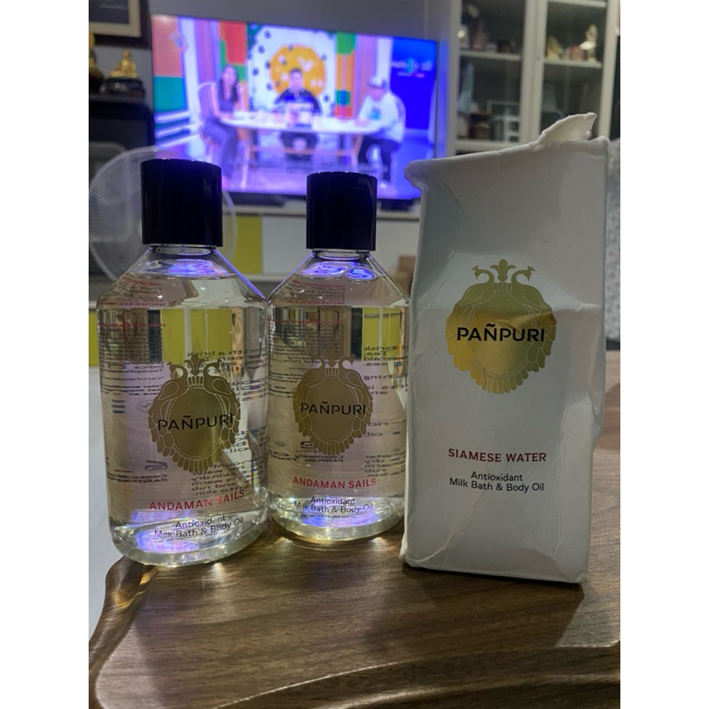 Panpuri antioxidant milk bath&amp;body oil
